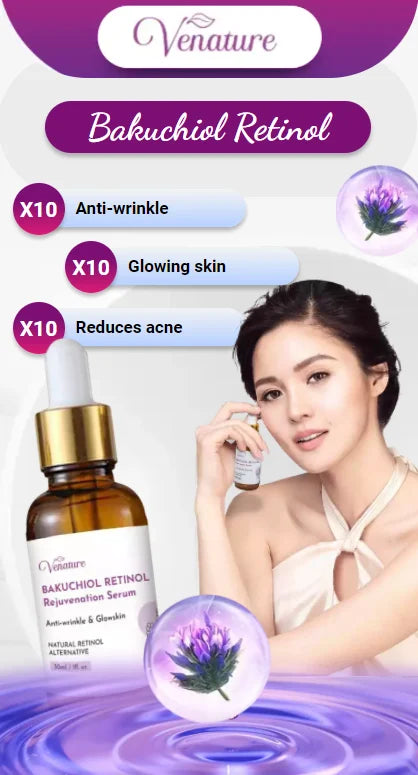 Bakuchiol Retinol Anti Aging Whitening,Renewing Skin Reduce Melasma,Freckles Fading Dark Spots