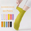 Thin Loose Socks Pile Socks Solid Colors Ice