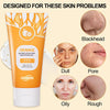 Orange Exfoliating Gel Facial Cleansing Whole Body Scrub Dead Skin Custard