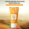 Orange Exfoliating Gel Facial Cleansing Whole Body Scrub Dead Skin Custard